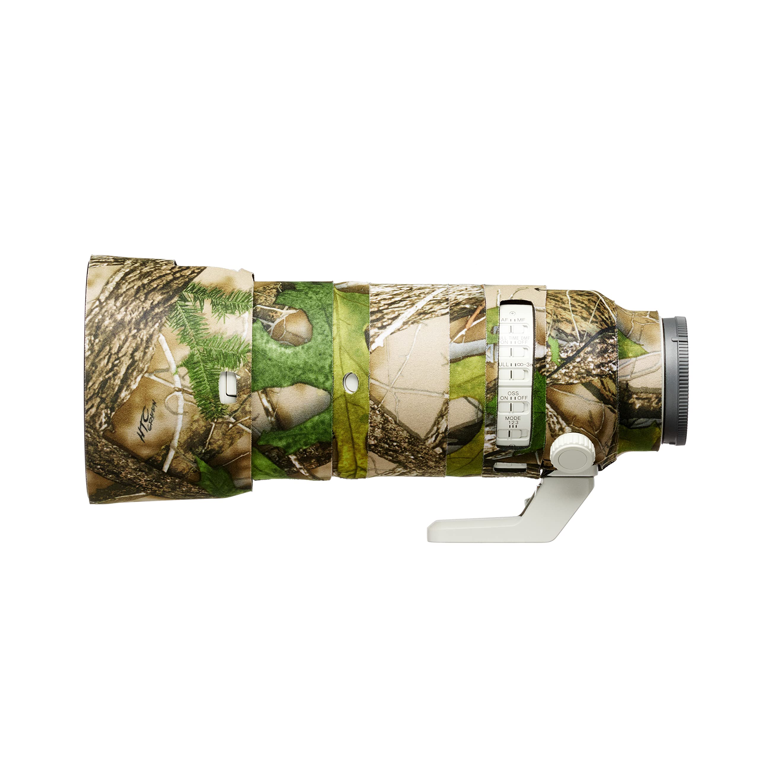 easyCover - Lens Protection Camouflage Cover - Objektivschutz - Schutz für Ihr Kameraobjektiv - Sony FE 70-200mm F2.8 GM OSS II True Timber HTC - Camouflage