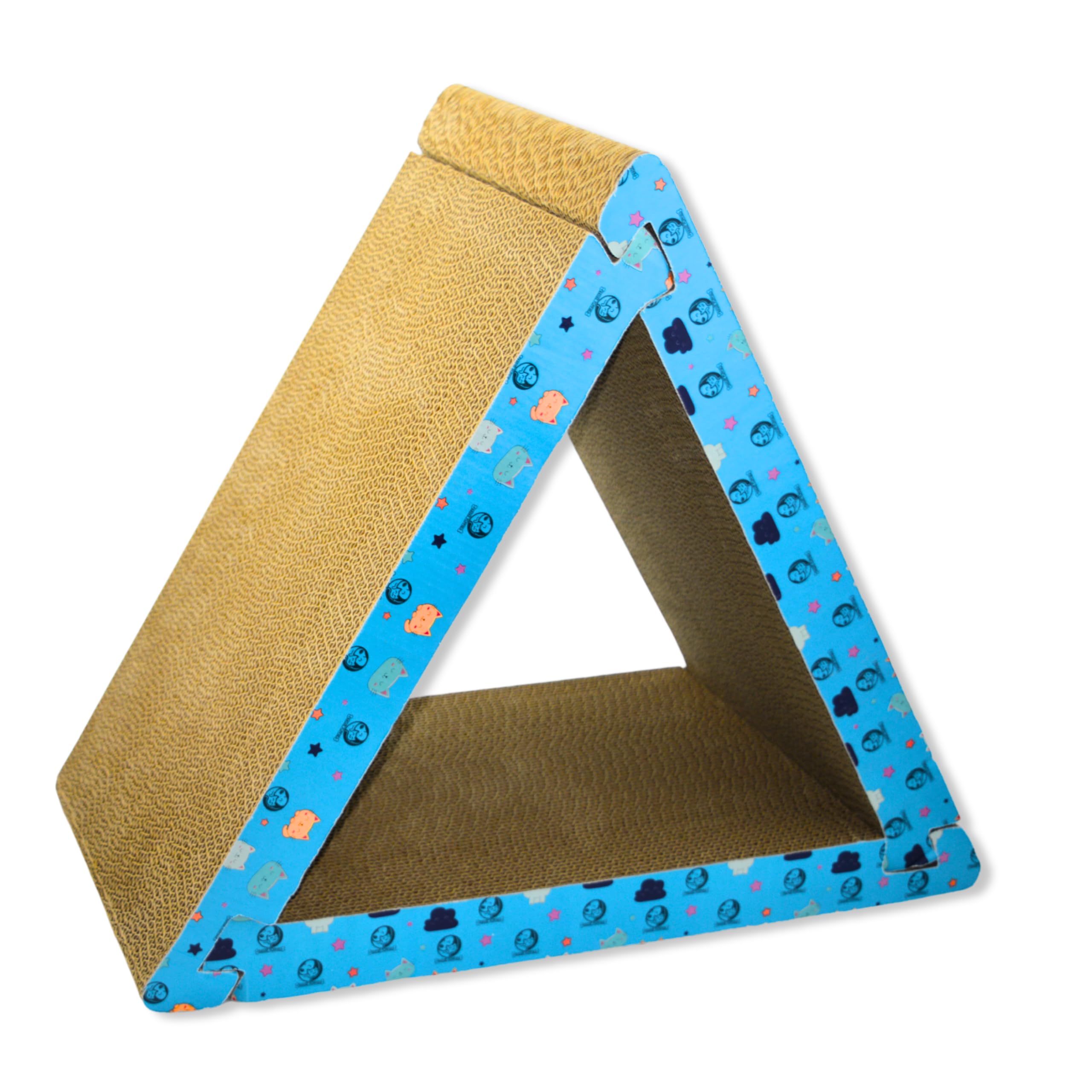 Foodie Puppies Scratching Post with Catnip for Cats and Kittens - (Delta Scratcher) | Corrugated Cat Scratcher Cardboard for Indoor Cats, Kitten for Furniture Protection, Durable Texture Design (B0CN6HPRDK) Amazon Price History, Amazon Price Tracker