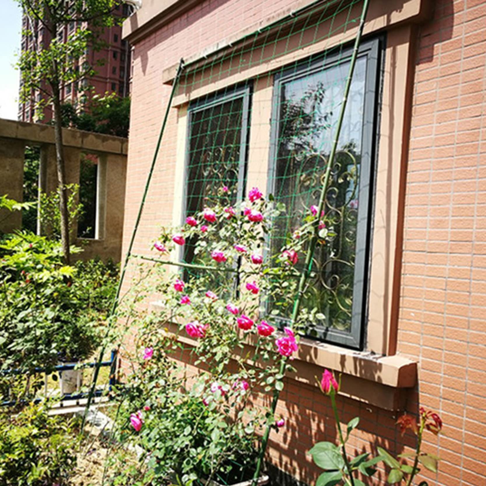 ZYFA Enrejados de jardín Reja para Plantas Rejillas Soporte para Plantas Soportes para Enredaderas Estante de Planta para Escalada, jardín, Patio, decoración, Flores,Verduras