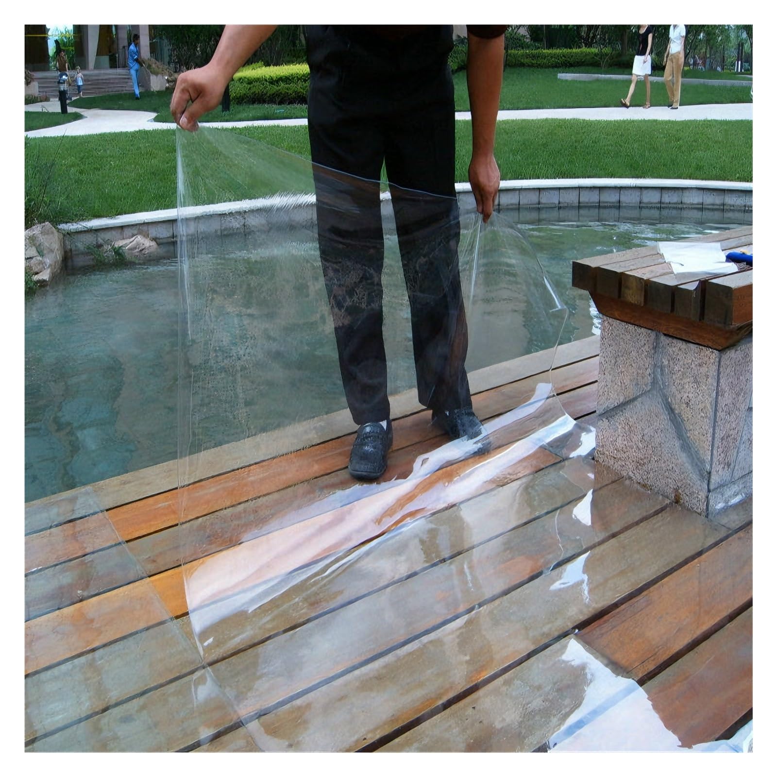Alfombra cocina y pasillo transparente para proteger bajo sillas de escritorio y comedor