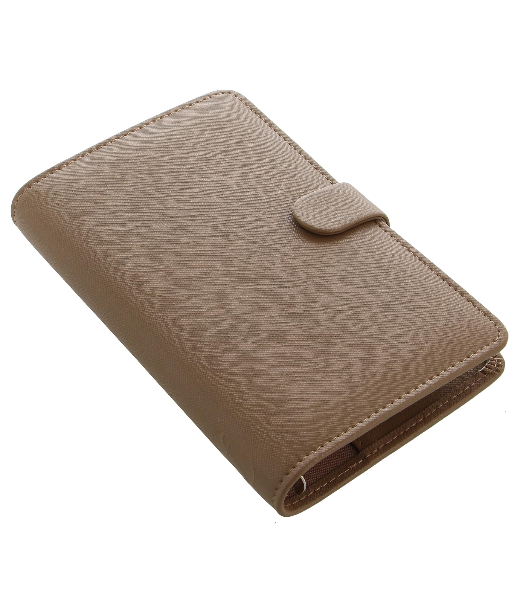 Filofax Saffiano Personal Compact Organiser - Fawn - Image 2