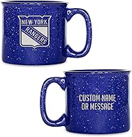 Vista 32 de Rico Industries NHL Dallas Stars - Taza de café personalizada de 12 onzas con logotipo grabado con láser profundo, taza de cerámica para acampar