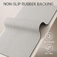 Vista 3 de Carpet Mats, Non - Slip Rubber, Absorbent, for Bedroom & Kitchen, Modern Blue24″x35″