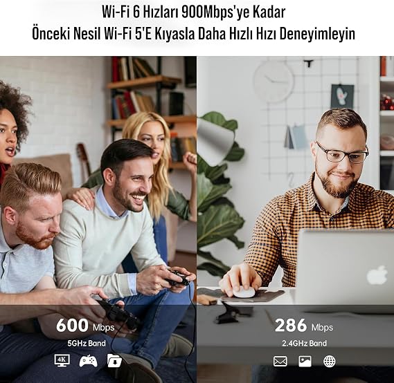 AC600 MBPS Dual Band High Gravity Powerful Wifi 5 Usb Adapter (BT-AC600) from Babylon