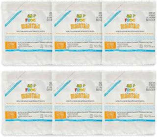 FROG Maintain for Hot Tubs - Non-Chlorine Shock for use with All Hot Tub FROG Sanitizing Systems - Single Dose Packets for Easy Hot Tub Maintenance & Treatment - 6 Pack