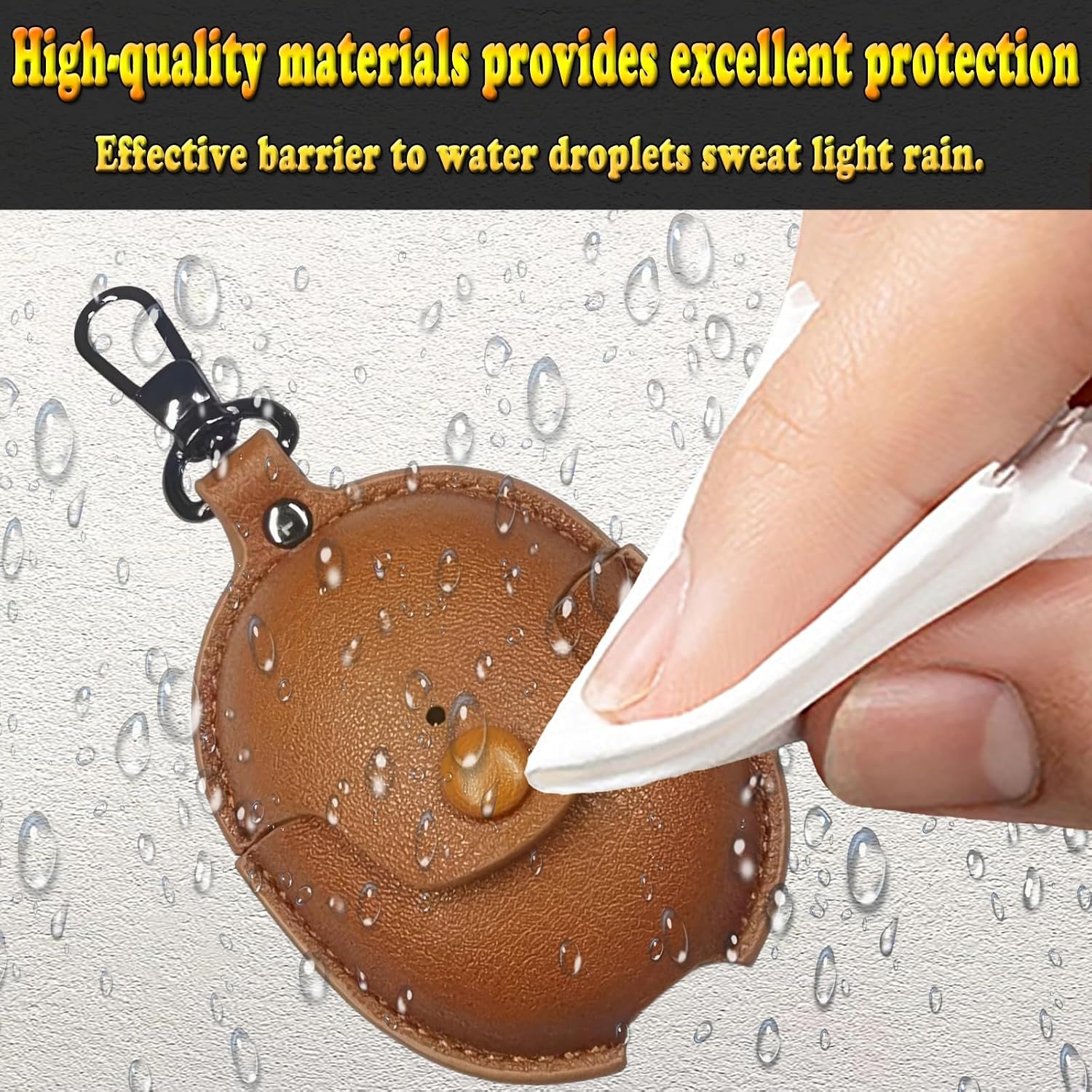 SKPY Leather Case Compatible with Google Pixel Buds Pro/Buds Pro 2 image 4