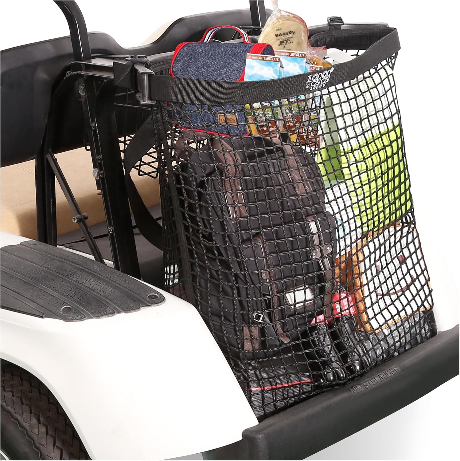 10L0L Golf Cart Mesh BagStorage Net Universal for 2 Seater