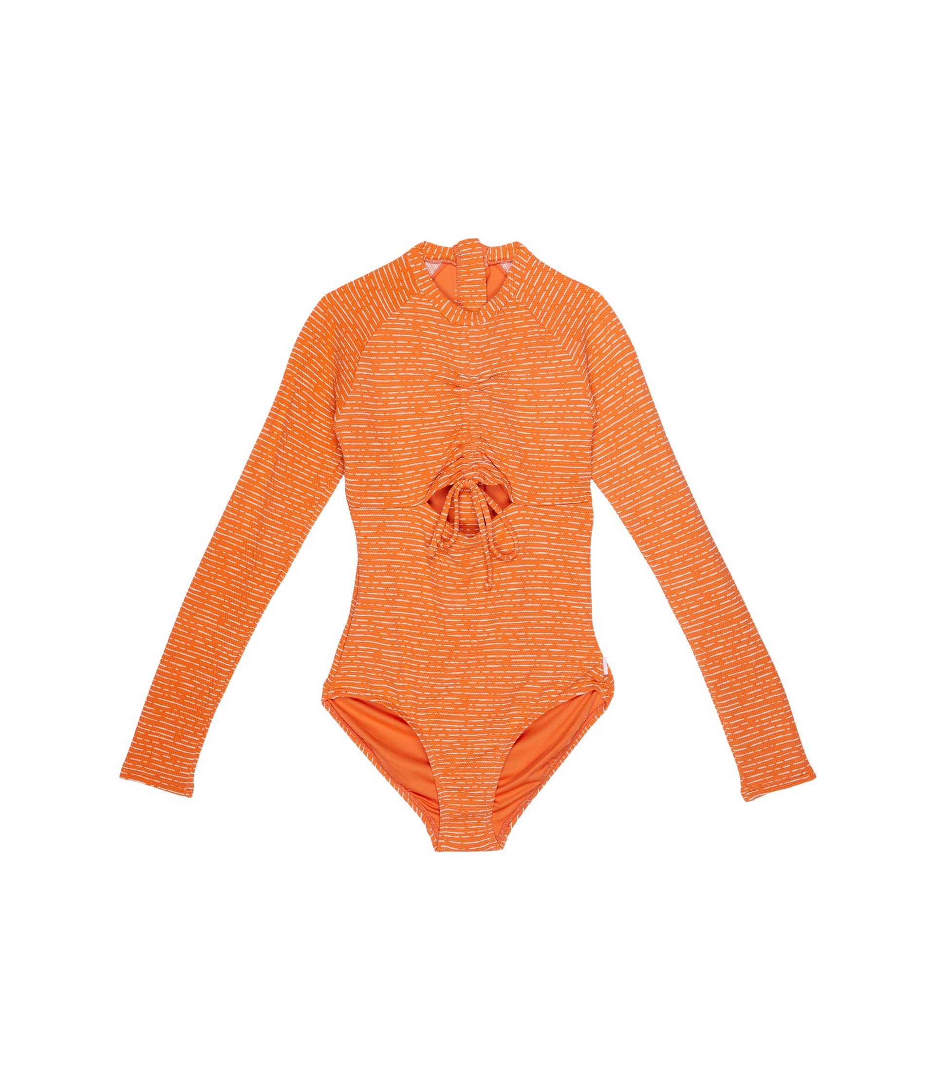 Seafolly Girl's Retro Ruched Front One-Piece (Big Kids)