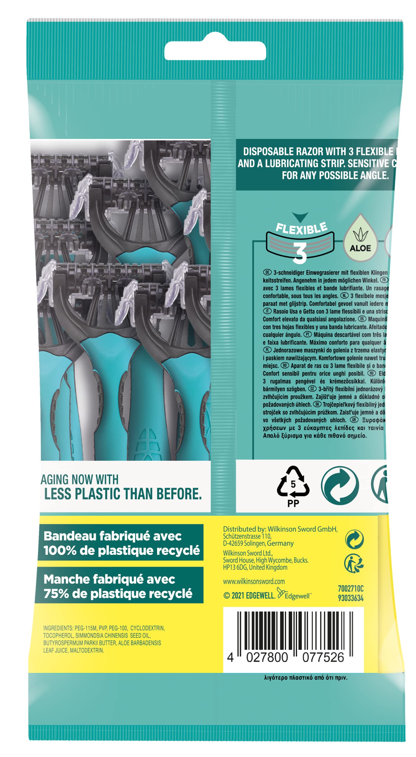 Wilkinson - Rasoi usa e getta Xtreme 3 Pure Sensitive, 24 pezzi