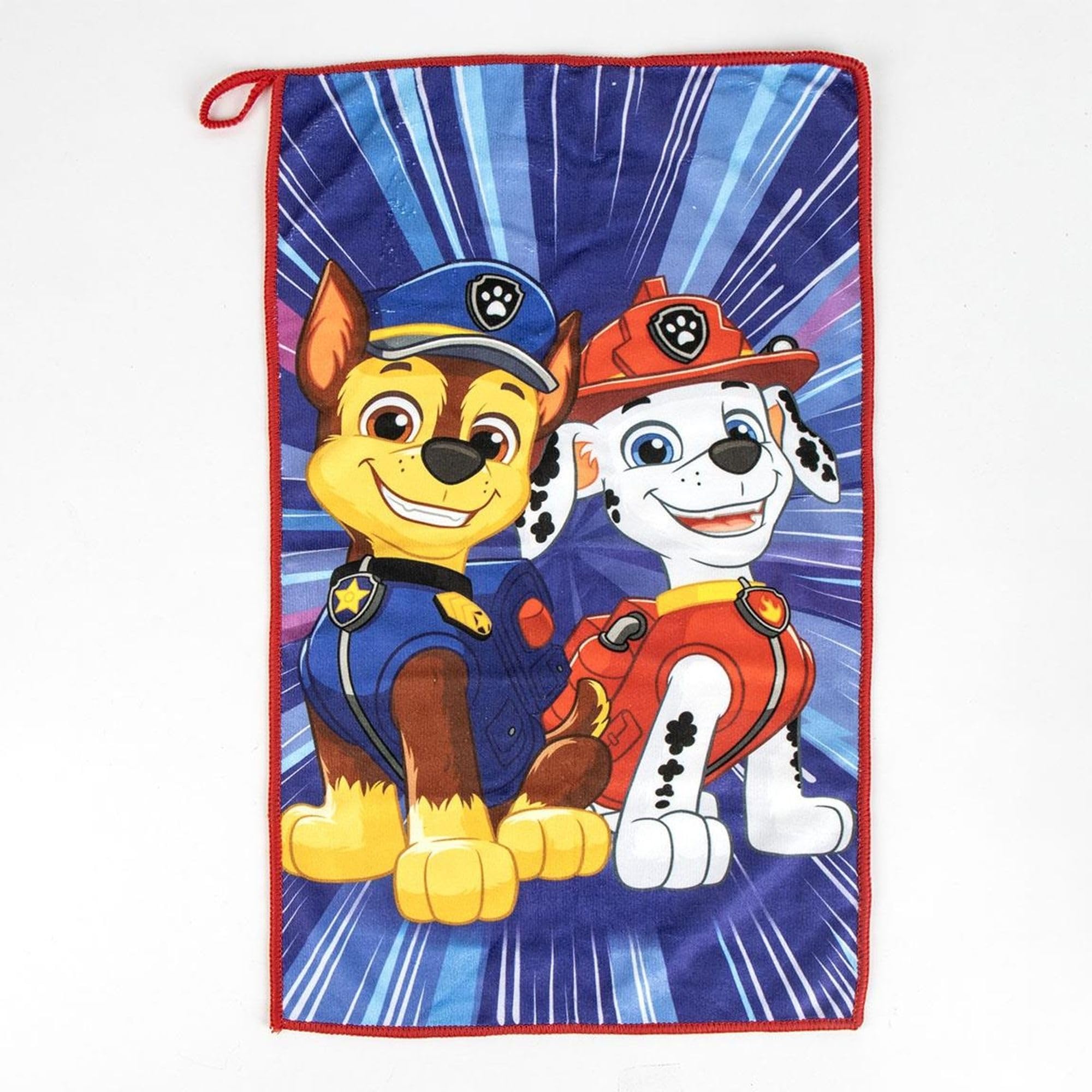 Set per la toelettatura dei bambini Paw Patrol con spazzola, asciugamano e borsa per il trasporto - Kit per l'igiene personale per bambini appassionati di Paw Patrol, ideale per viaggi e asili nido