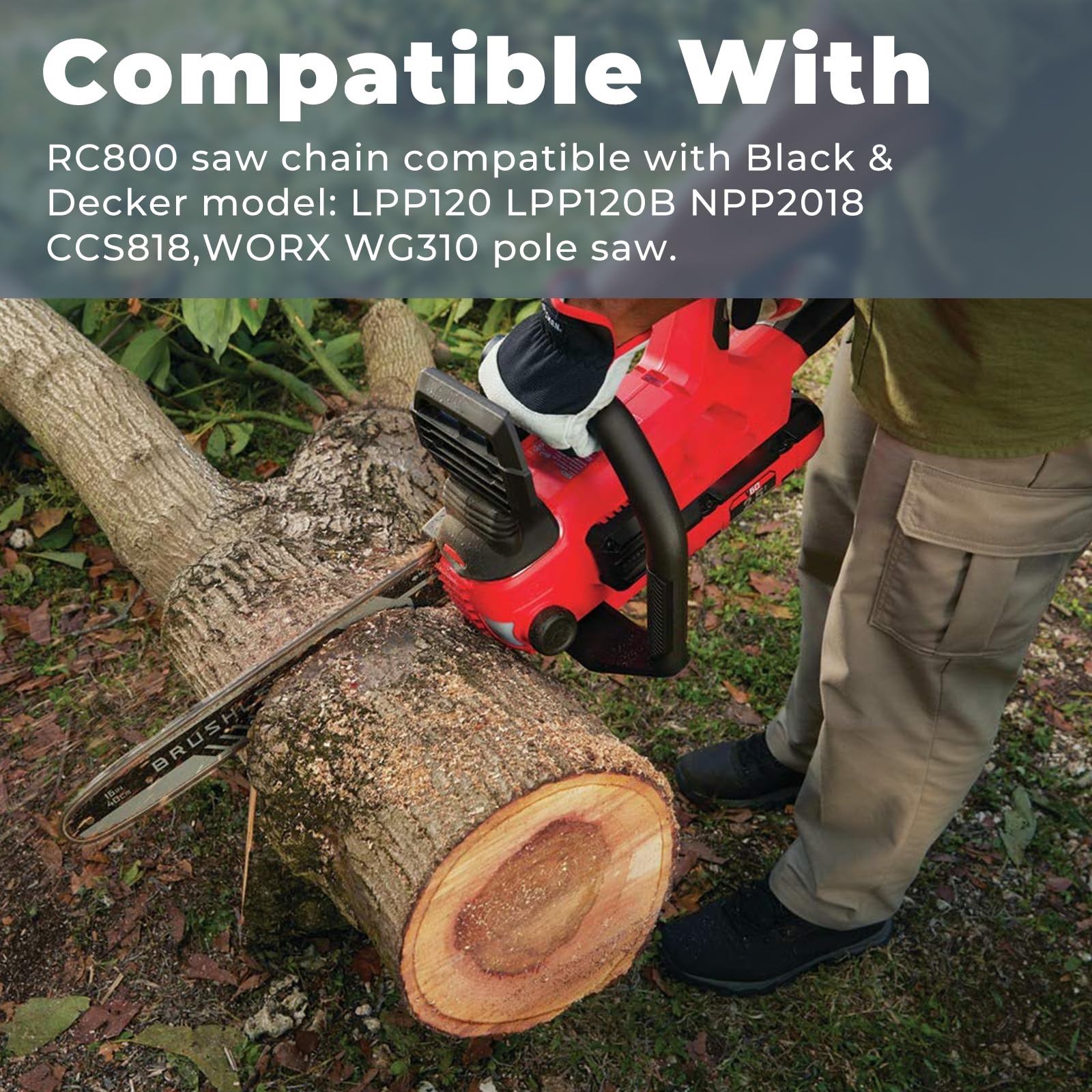 Amazon.com : 12 inch Chainsaw Chain Replacement for Craftsman V20