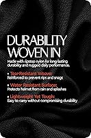 Vista 8 de HORZE Ecuestre Bicicleta Montar Fácil de Llevar Casco De Nylon Impermeable Caso