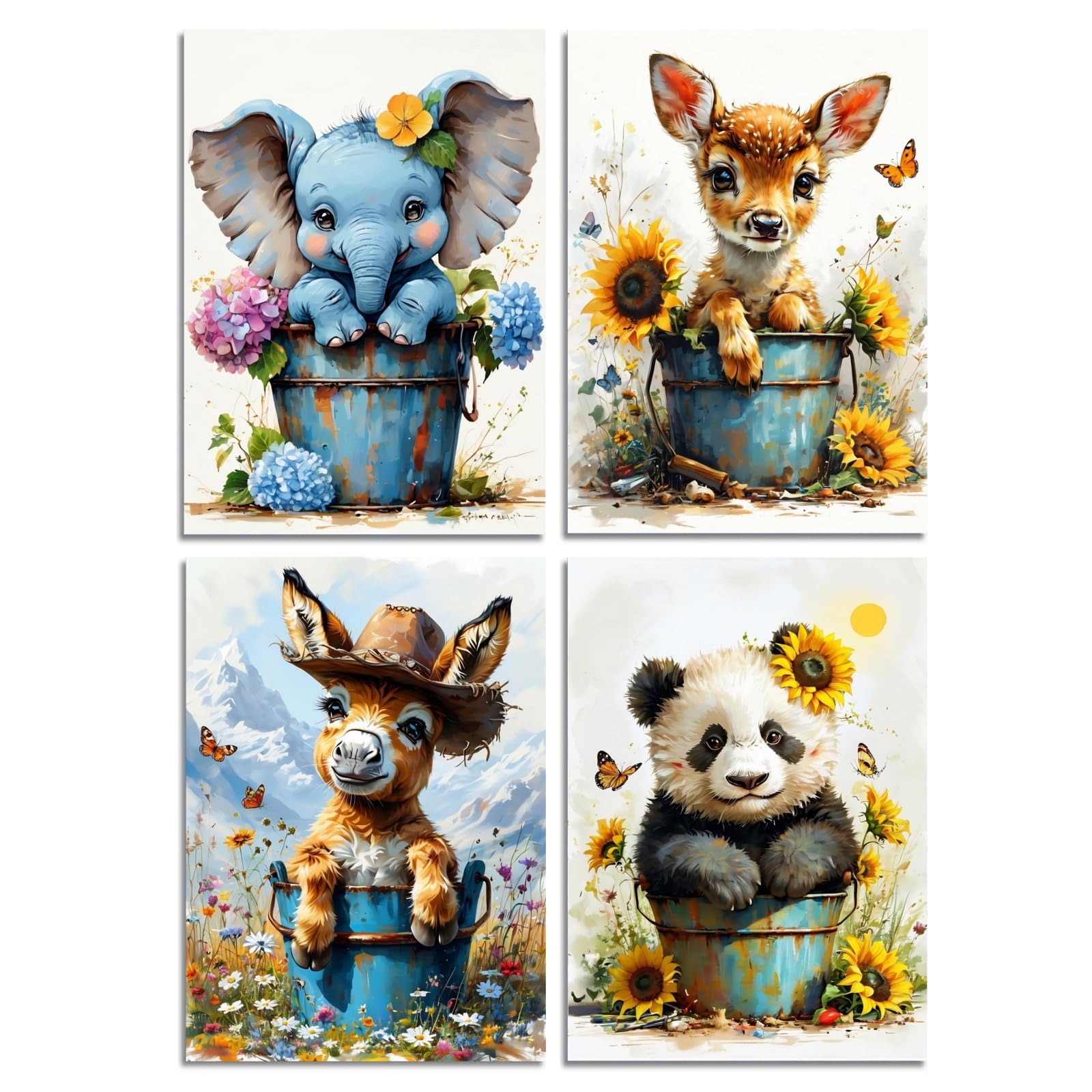Diamond Art Kits for Adults - Mountain Flower -9 Diamond Art Kits for Adults - Mountain Flower -9