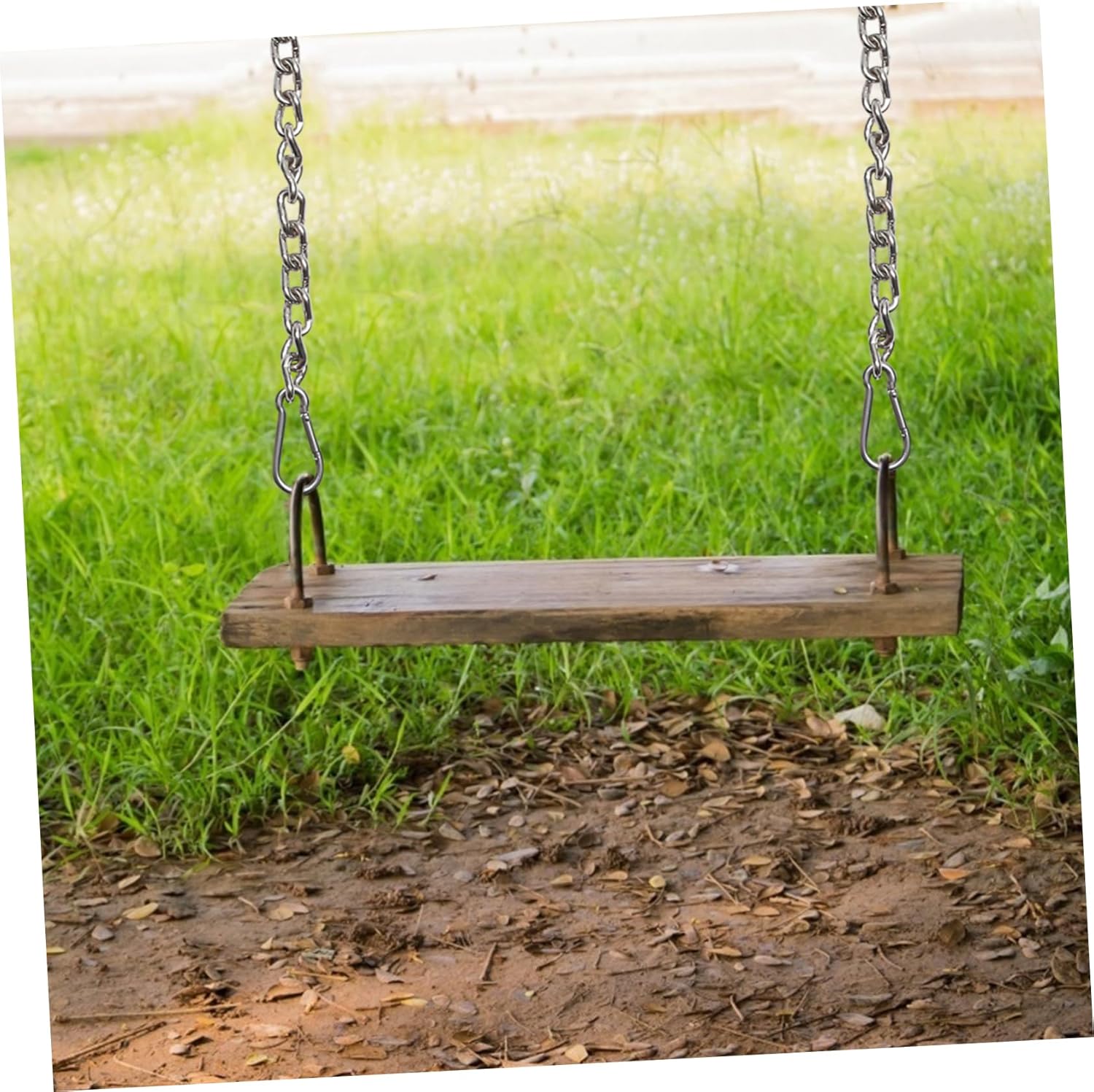 SUPVOX 2pcs Swing Hanging Straps Iron Extension Chain Swing Strap Kit for Tree Hammock