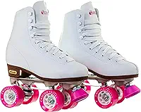 Chicago Patins femininos clássicos – Patins brancos