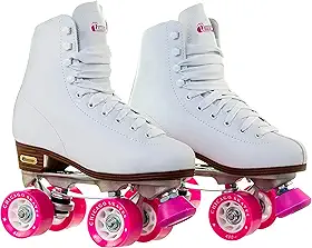Chicago Patins femininos clássicos – Patins brancos