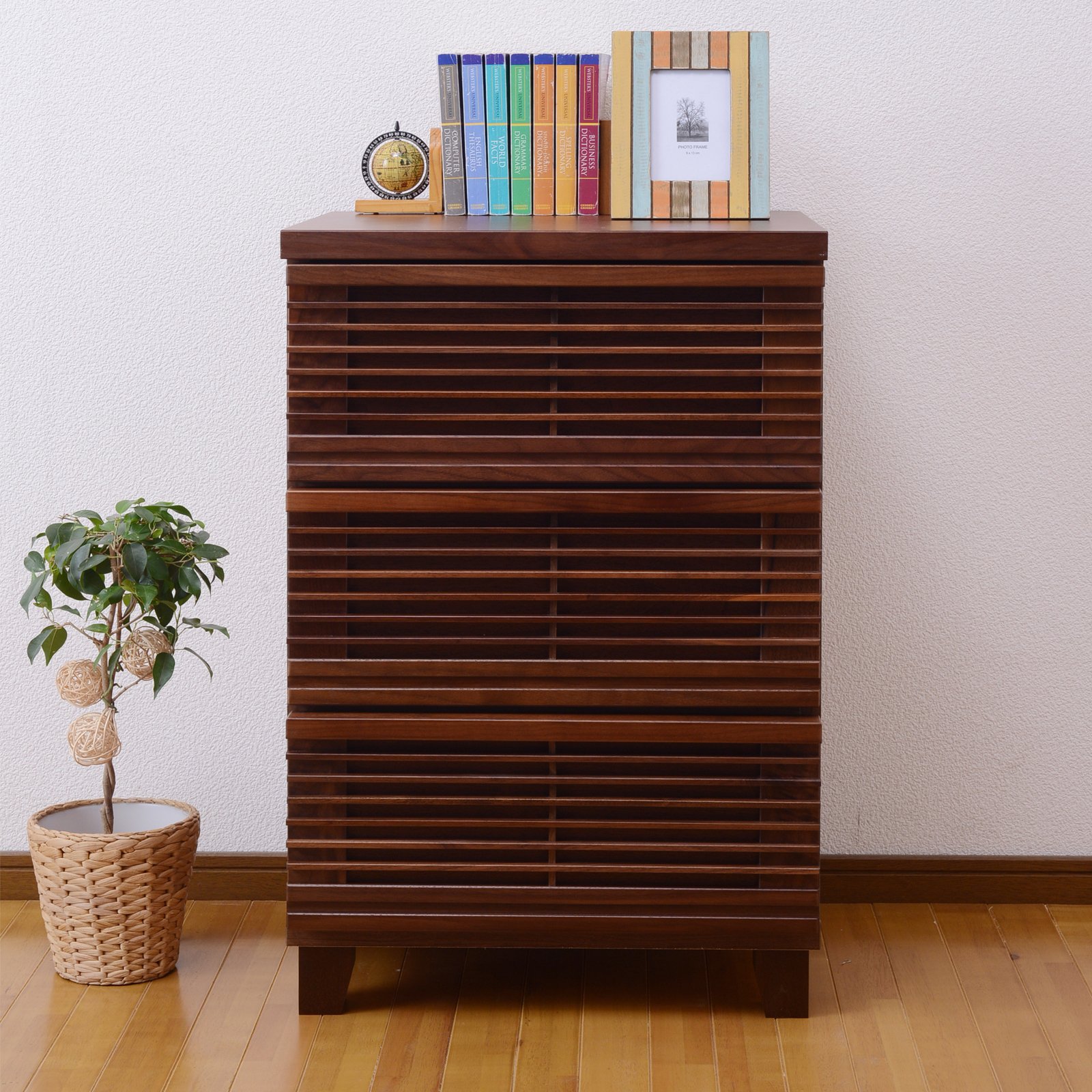 Amazon｜大川家具 アビライト 日本製 キャビネット 天然木