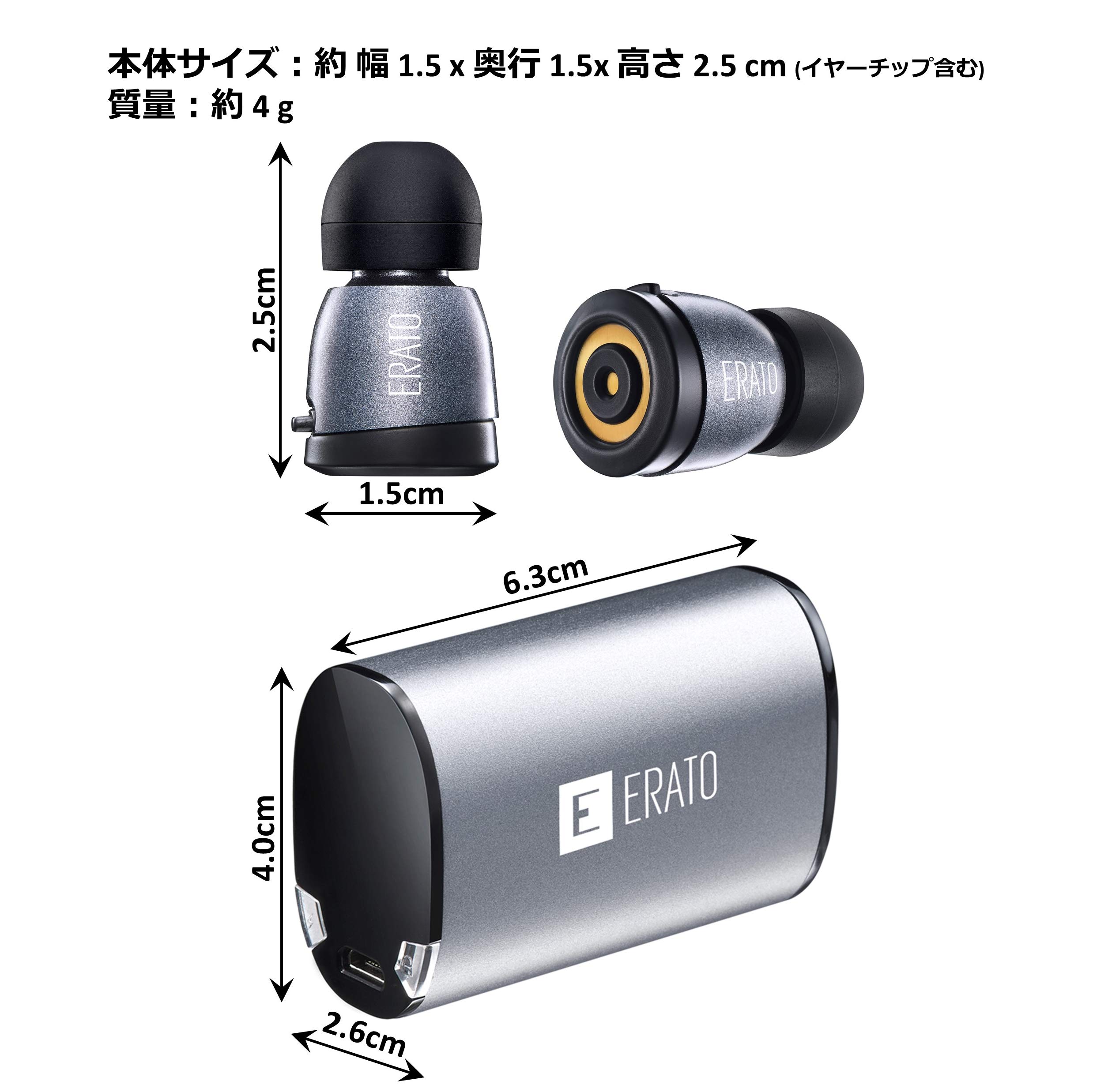 ERATO (Elat) Apollo 7 Wireless Bluetooth Earphone -Multicolour  