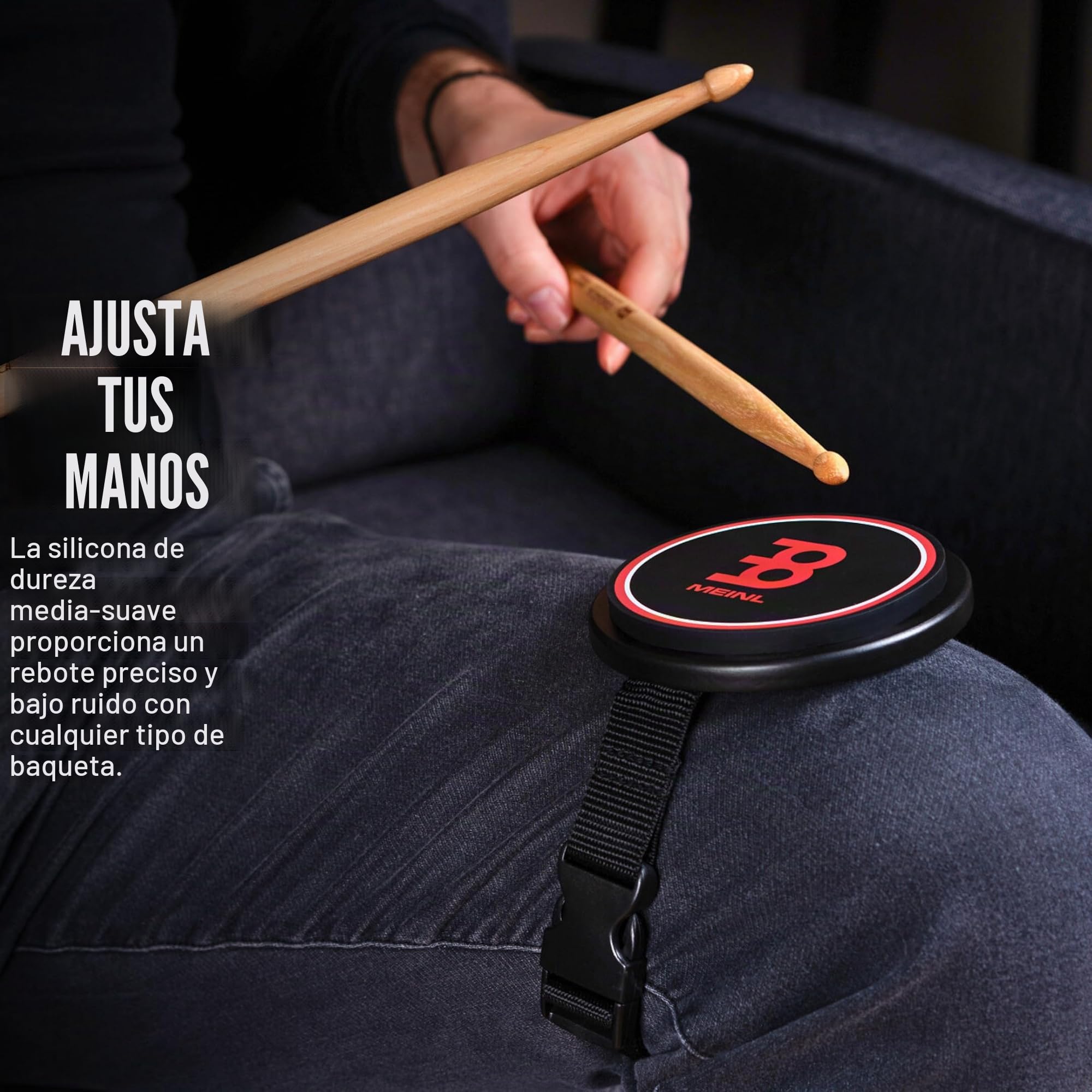 Meinl MKPP-4 - Pad de práctica especial para viaje