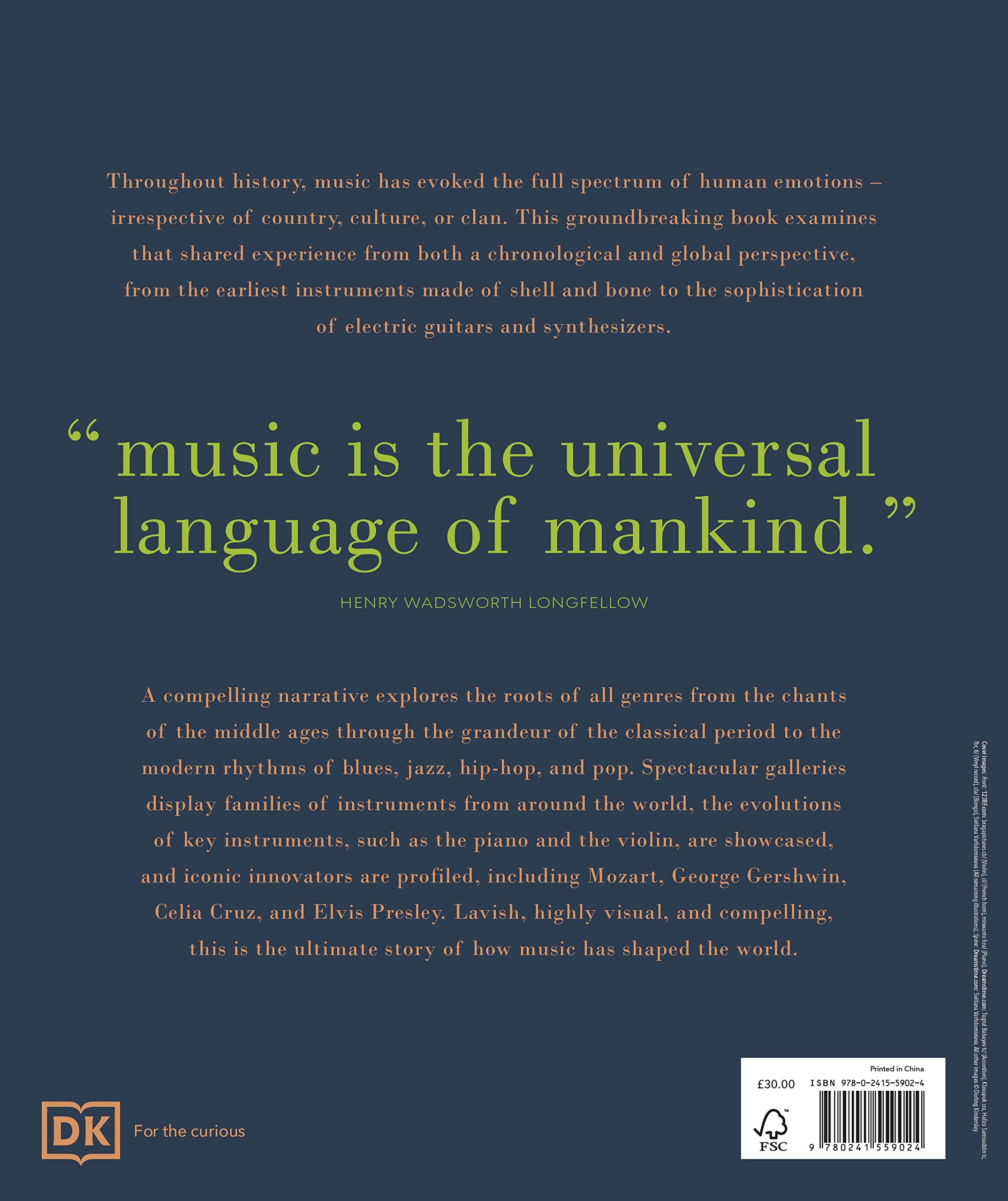 Music: The Definitive Visual History (DK Definitive Visual Encyclopedias)
