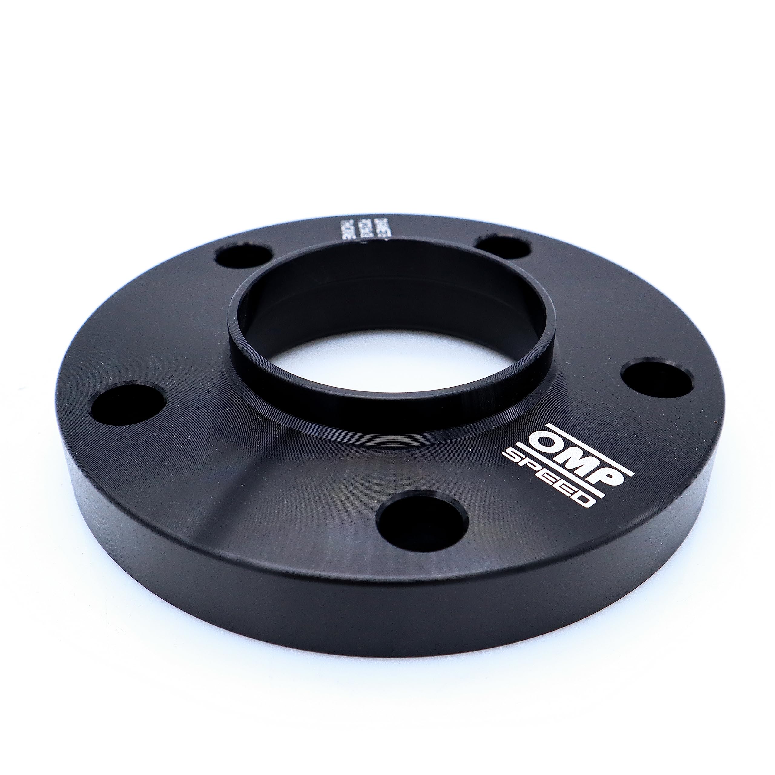 Jeu De 2 élargisseurs De Voie OMP Speed - 5 Mm D'épaisseur, PCD 5x100, CB 56.1, Aluminium Noir - 11