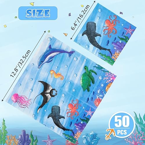 Miniatura 9 de WERNNSA - Decoraciones de fiesta de dinosaurios para niñas, paquete de 50 servilletas de papel de dinosaurio rosa, decoraciones de cumpleaños,