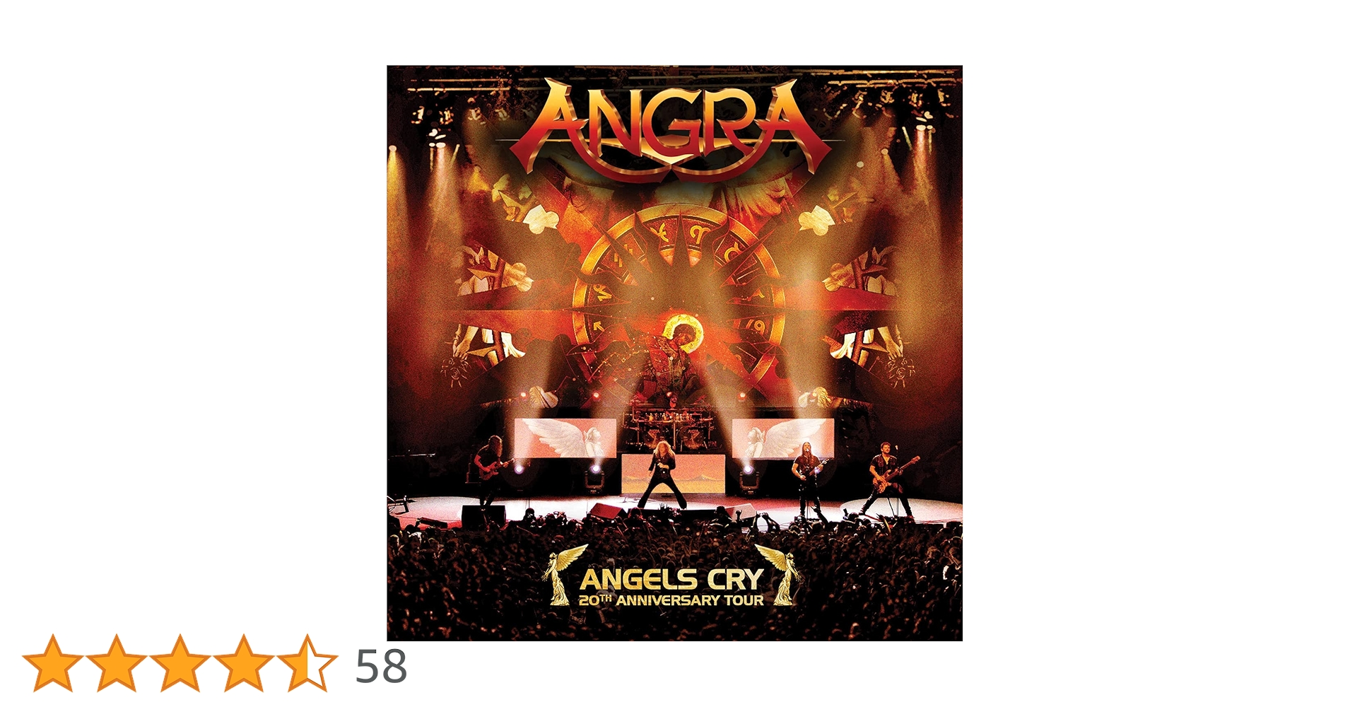 ANGRA,新品未開封,アングラ,20周年記念盤,ボーナス・トラック入り アングラ (ANGRA) 5年ぶり最新アルバム『Cycles Of Pain