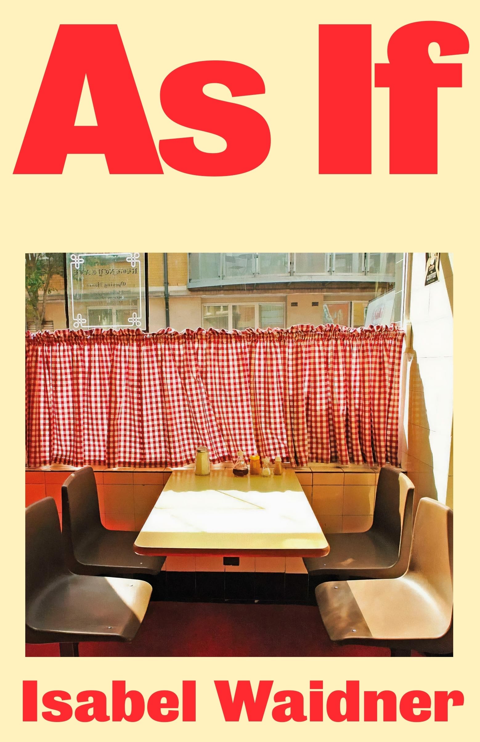 As If by Isabel Waidner (Hardback Book)