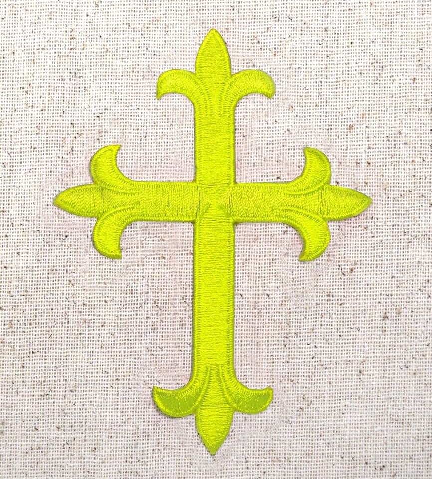 religious iron on appliques