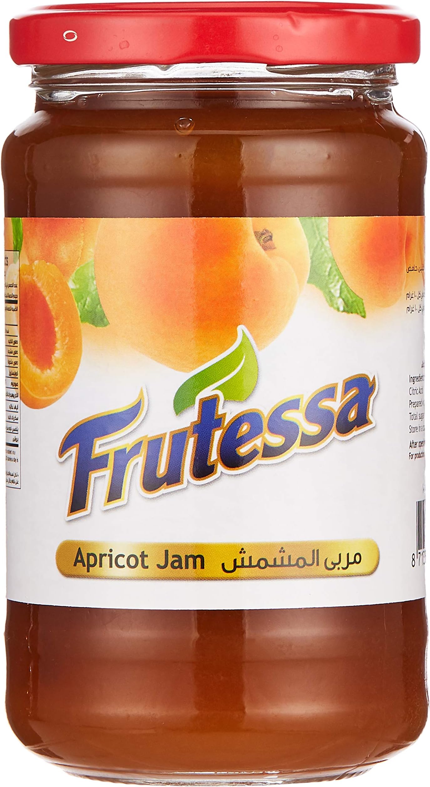 Frutessa Apricot Preserve Jam, 420 gm