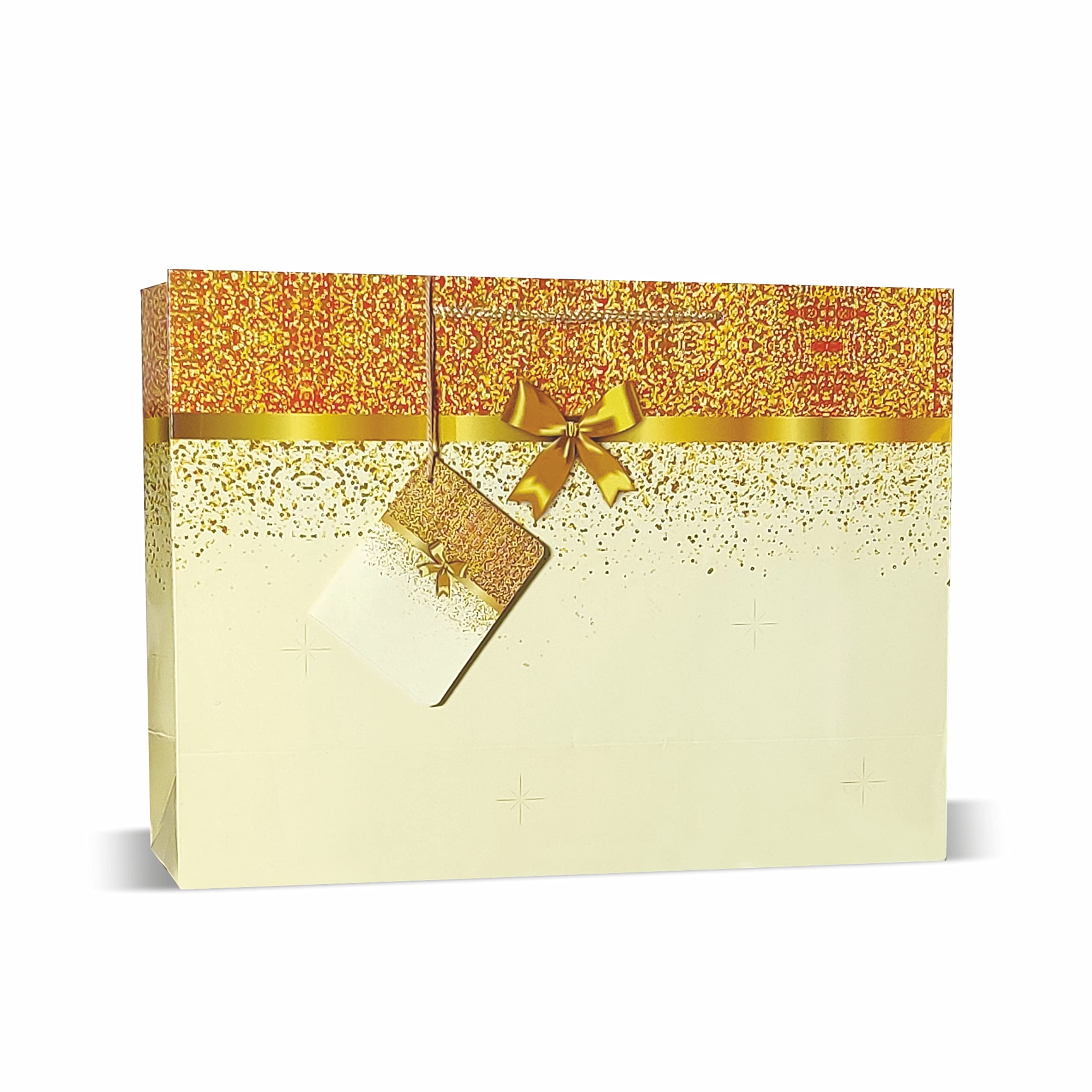 See full amazon price history chart for VESTTA -ELEGANCE REDEFINED Gifts Paper Bags, Glitter With Golden Bow, Gloss Finish, 14 (L) X 4.5 (B) X 10(H) Inches, Pack Of 10, Weddings, Diwali, Birthdays, Christmas With Gift Tags (Off-White) VESTTA -ELEGANCE REDEFINED Gifts Paper Bags, Glitter With Golden Bow, Gloss Finish, 14 (L) X 4.5 (B) X 10(H) Inches, Pack Of 10, Weddings, Diwali, Birthdays, Christmas With Gift Tags (Off-White) (B09DT69SHN) Amazon Price History, Amazon Price Tracker