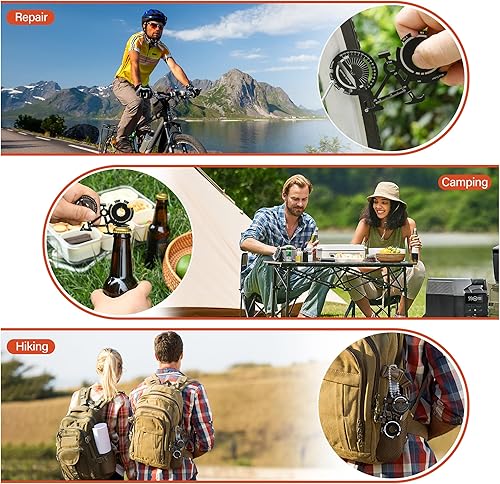 Miniatura 5 de Divertidos regalos EDC multiherramienta  Regalo único de bicicleta de cumpleaños para hombres, novedad de calcetín de Navidad, elefante blanco,