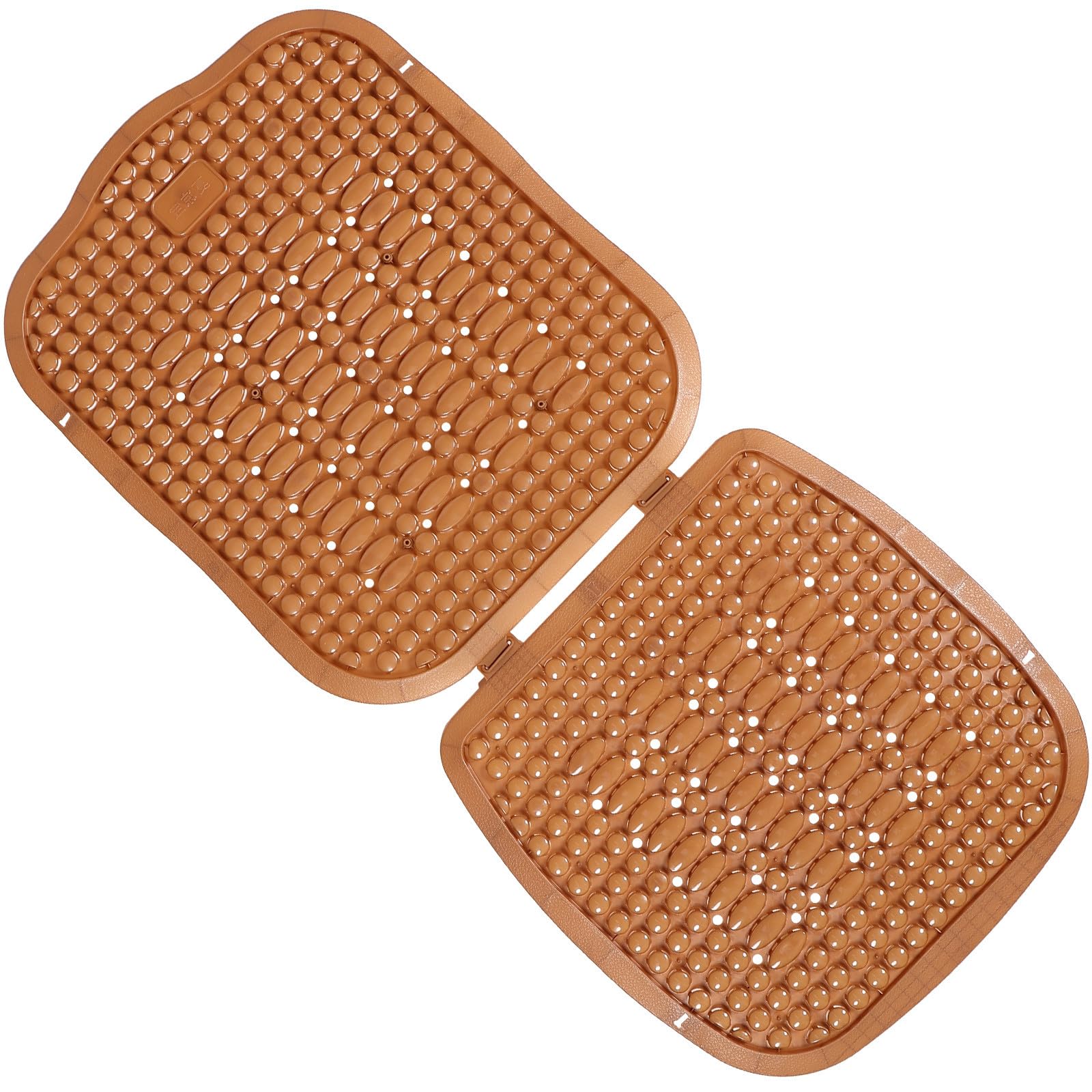 Cojín refrescante para asiento de coche con funda transpirable marrón de PE 8