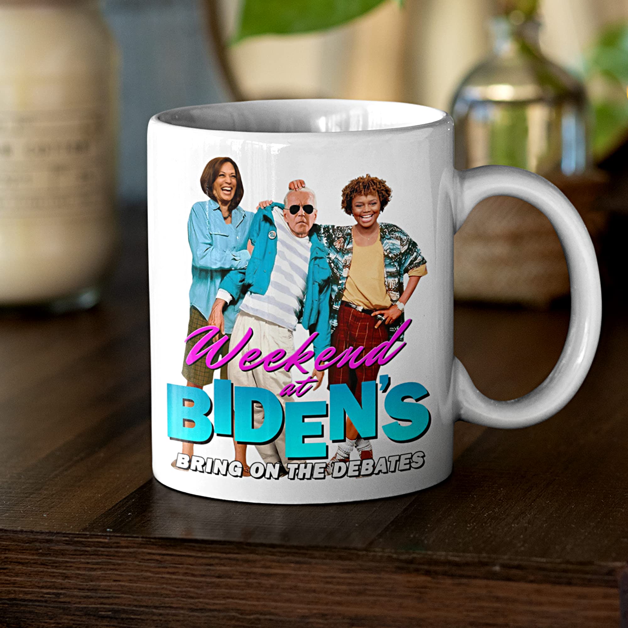 Amazon.com: Switzer Kreations Joe Biden Mug - Weekend at Bidens Mug - Funny  Political Meme Coffee Cup - Kamala Harris - Karine Jean-Pierre - Election  Year Gift - Weekend at Bernies Coffee