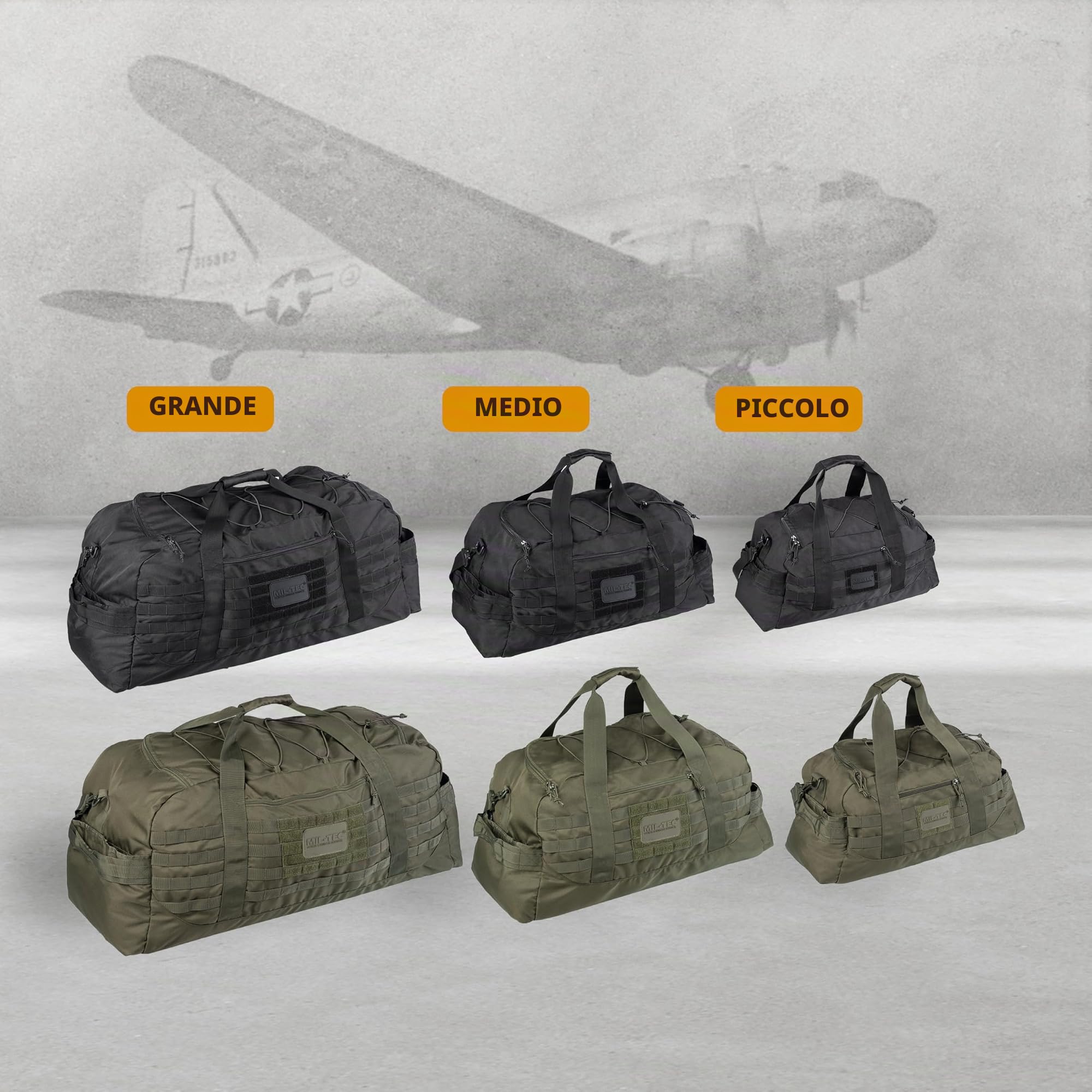 Mil-Tec Borsa da aviatore Combat