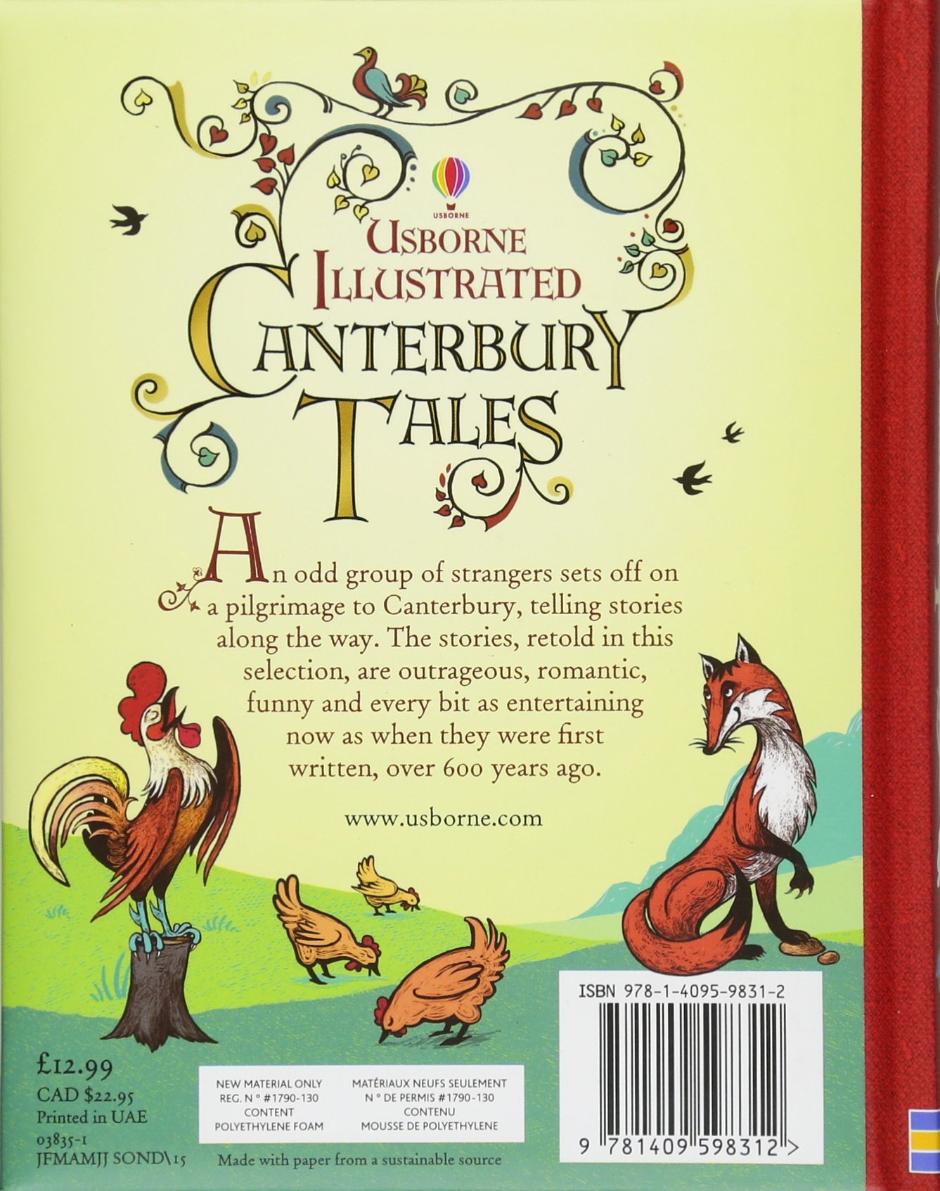Illustrated Canterbury Tales (Illustrated Story Collections)