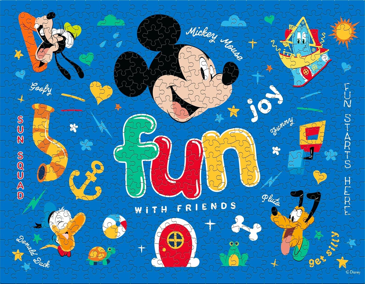 Amazon.com: Disney Kids Puzzles – Disney's Mickey Mouse & Friends