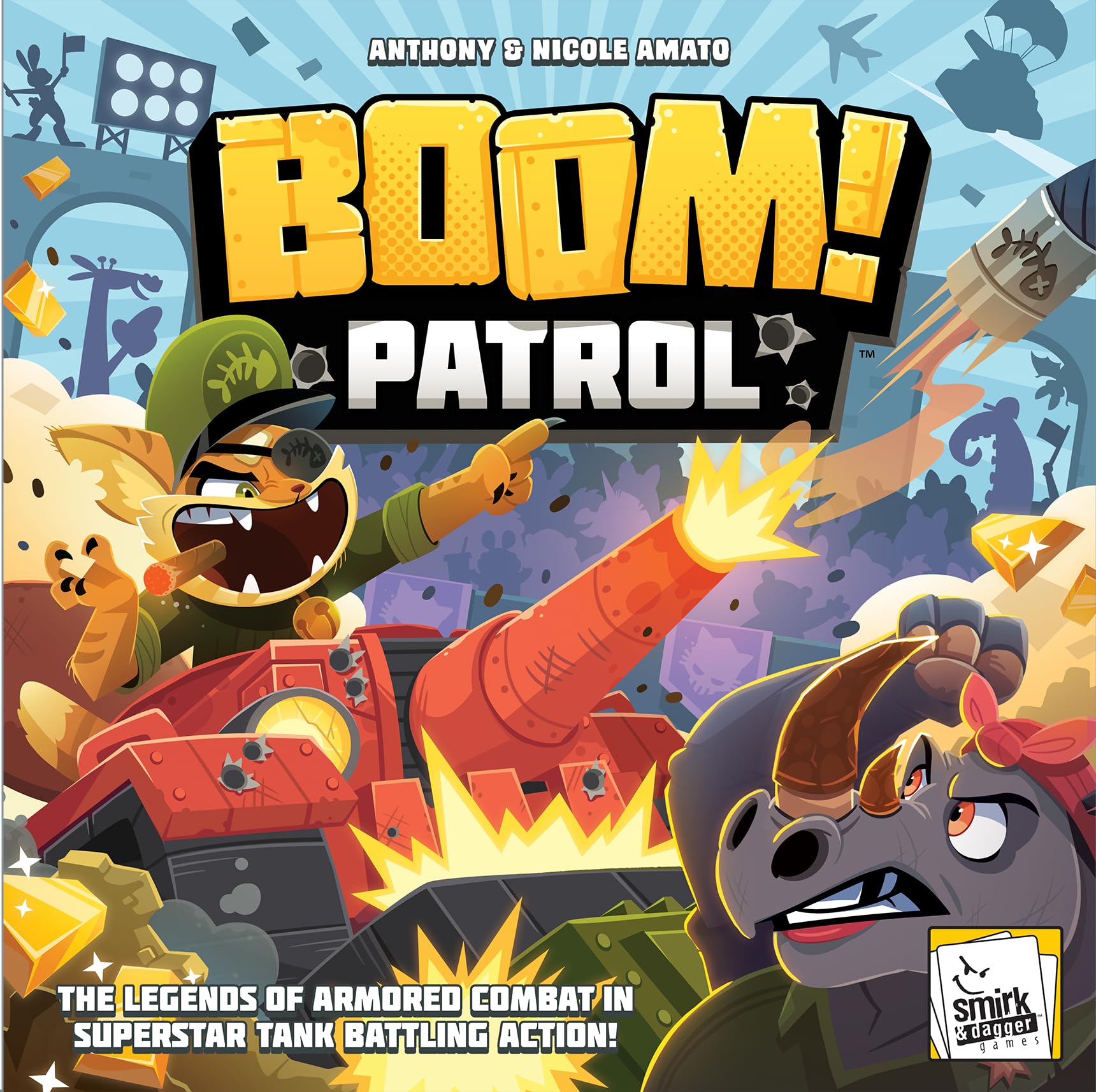 Amazon.com: Smirk & Dagger, Boom Patrol - for Ages 14 and Up