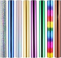 Vista 8 de Rollo de papel de aluminio reactivo de tóner con impresora láser laminadora, papel holográfico de transferencia de calor, rollo de papel de aluminio