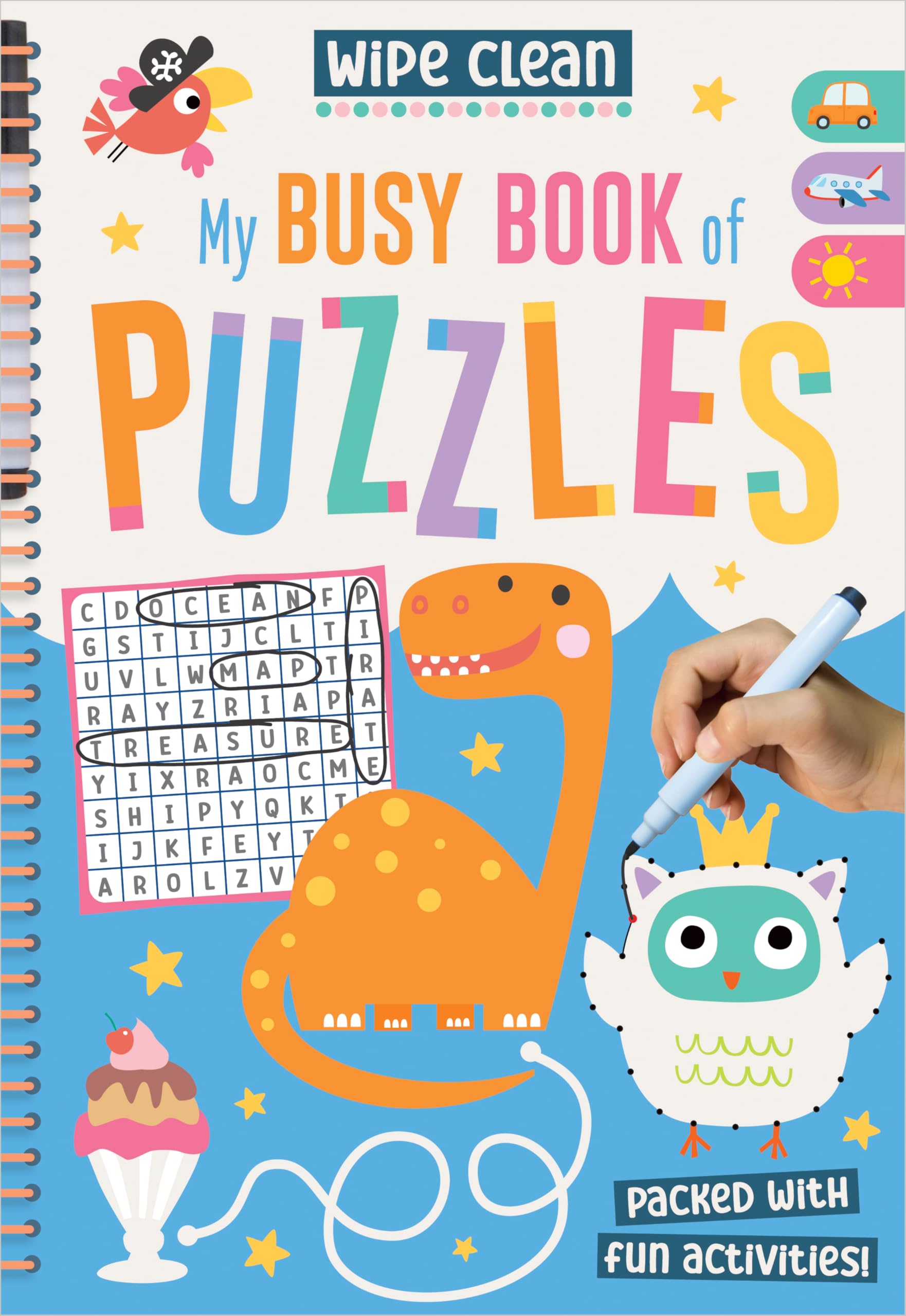 Wipe Clean: My Busy Book of Puzzles