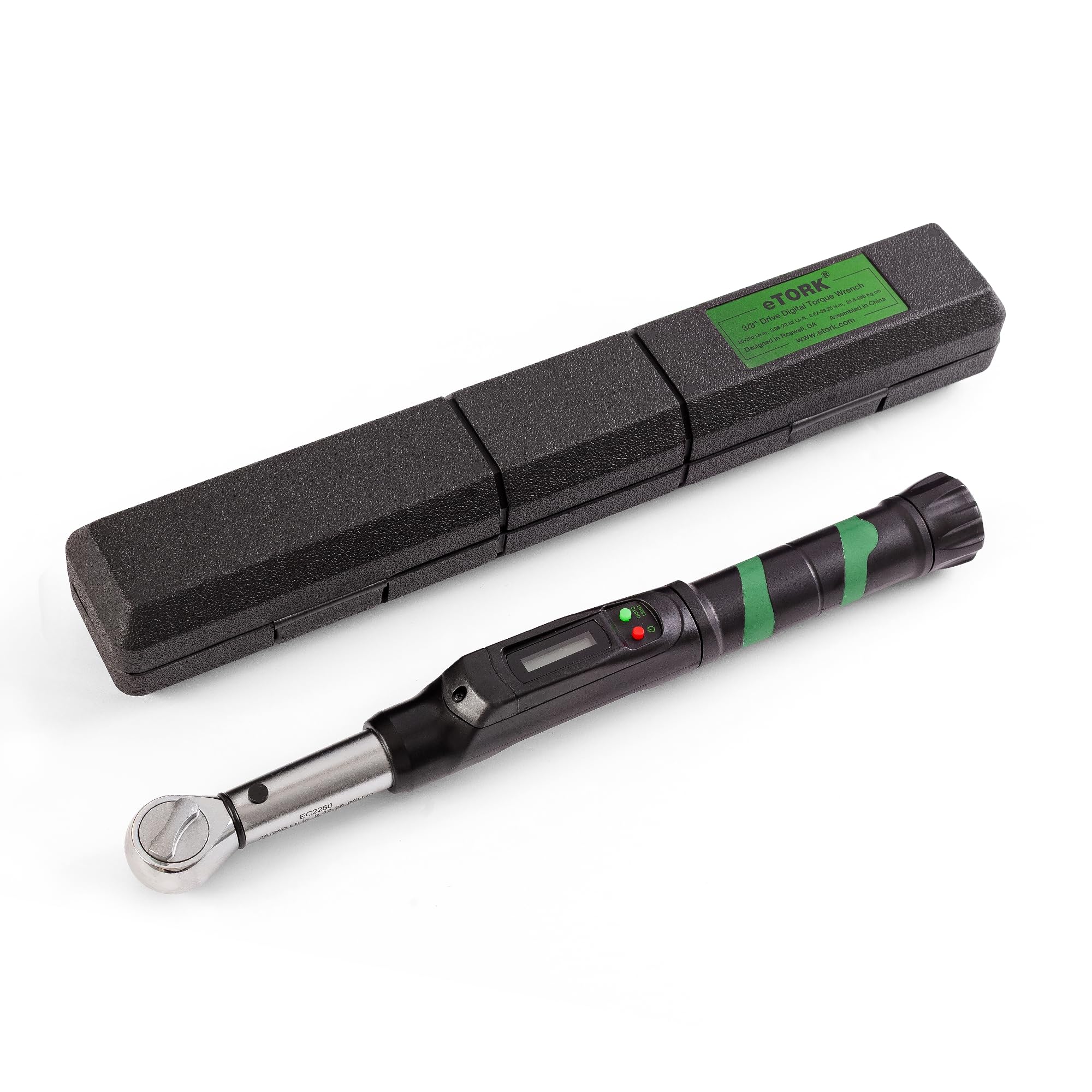 eTORK 3/8 Digital Torque Wrench