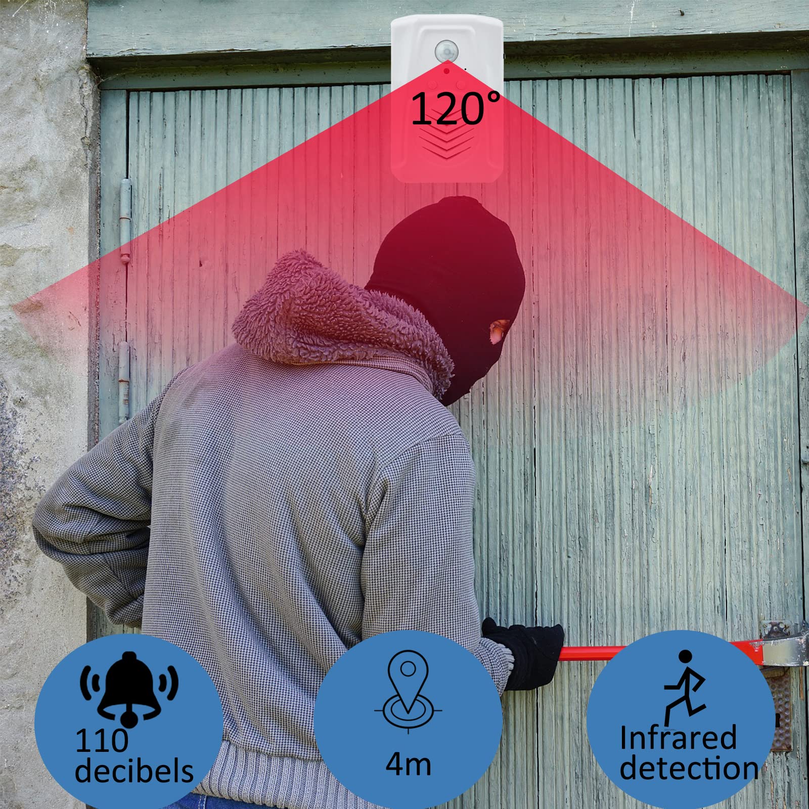 Allarme Con Sensore Di Movimento Con Campanello | Confronta prezzi Allarme Con Sensore Di Movimento Con Campanello | Confronta prezzi