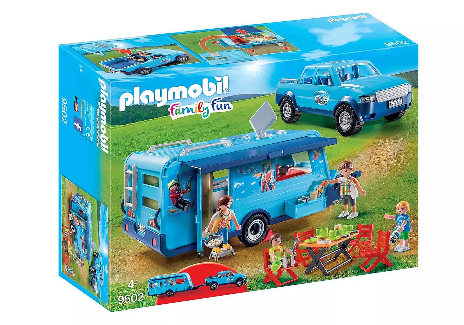 Playmobil Fun Park up 9502 Pick and caravans