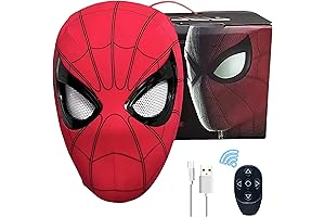 Spiderman Symbiote Mask With Moving Eyes