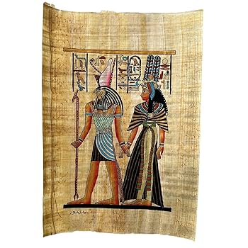 Amazon.co.jp: 古代エジプト絵画 エジプトのパピルスアート