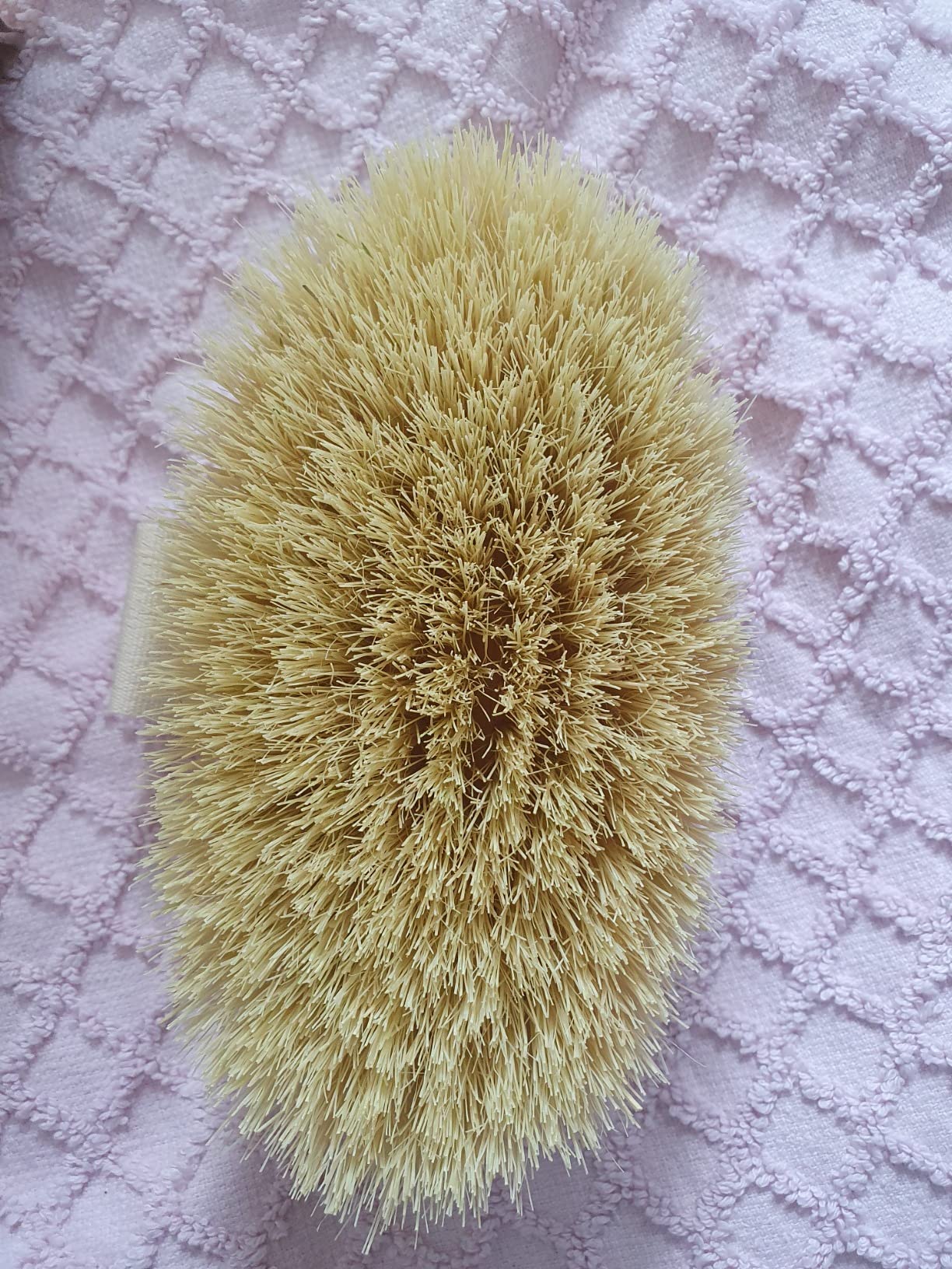 Ruhi® Vegane Körperbürste Aus Sisal – Trockenbürste Für Lymphdrainage & Gegen Cellulite, Hart