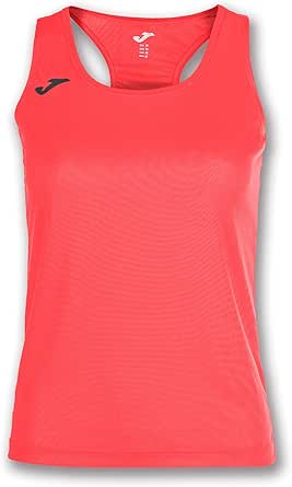 Joma - Camiseta Deportiva de Tirantes Mujer, 4XS - XL - Control de Humedad Corporal y Libertad de Movimiento - Sienna