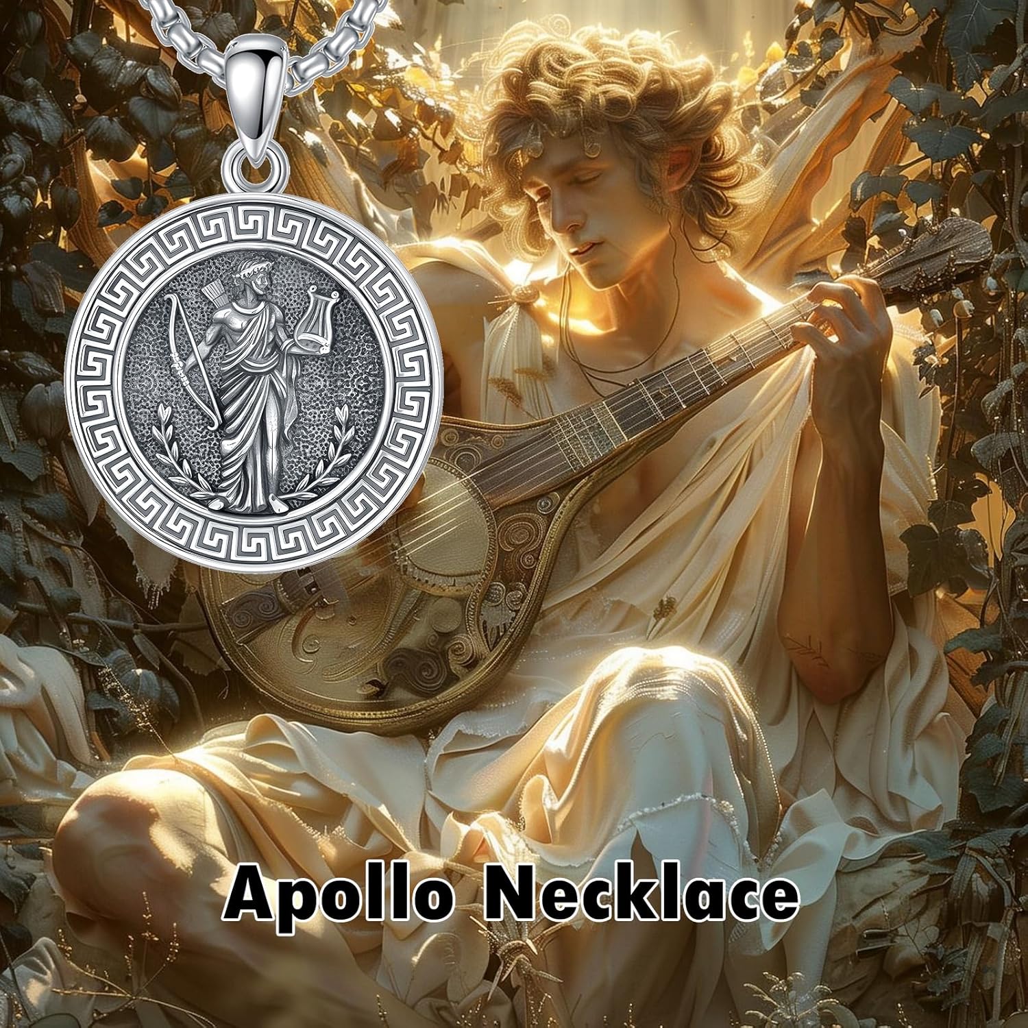 Athena/Medusa/Artemis/Apollo/Hecate/Zeus/Poseidon/Sisyphus Necklace 925 Sterling SIlver Greek Mythology Pendant Jewelry for Men Women Gifts - Image 2