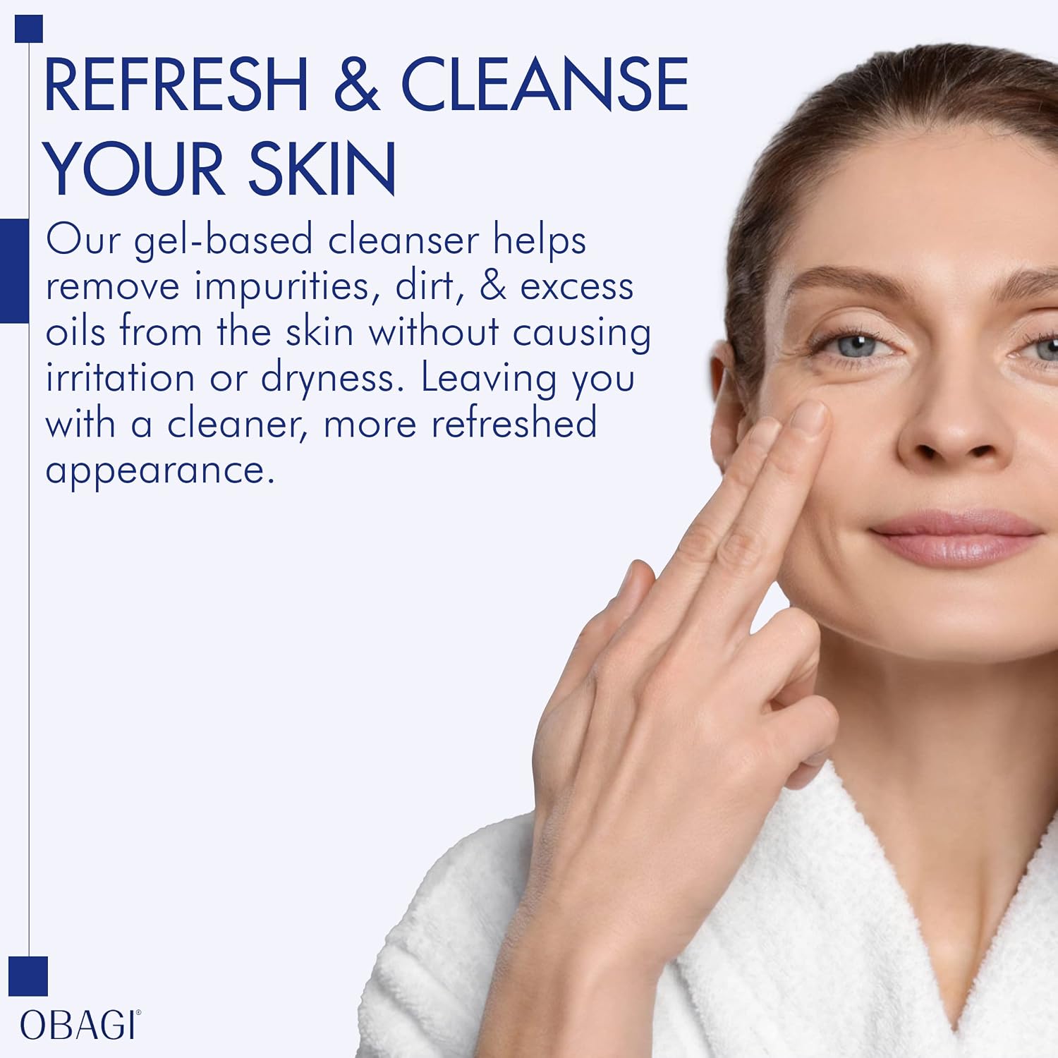 Obagi Nu-Derm Gentle Face Cleanser for Normal to Dry Skin, Daily Facial Cleanser Gently Removes Dirt, Oil, Makeup, and impurities, 6.7 Fl Oz