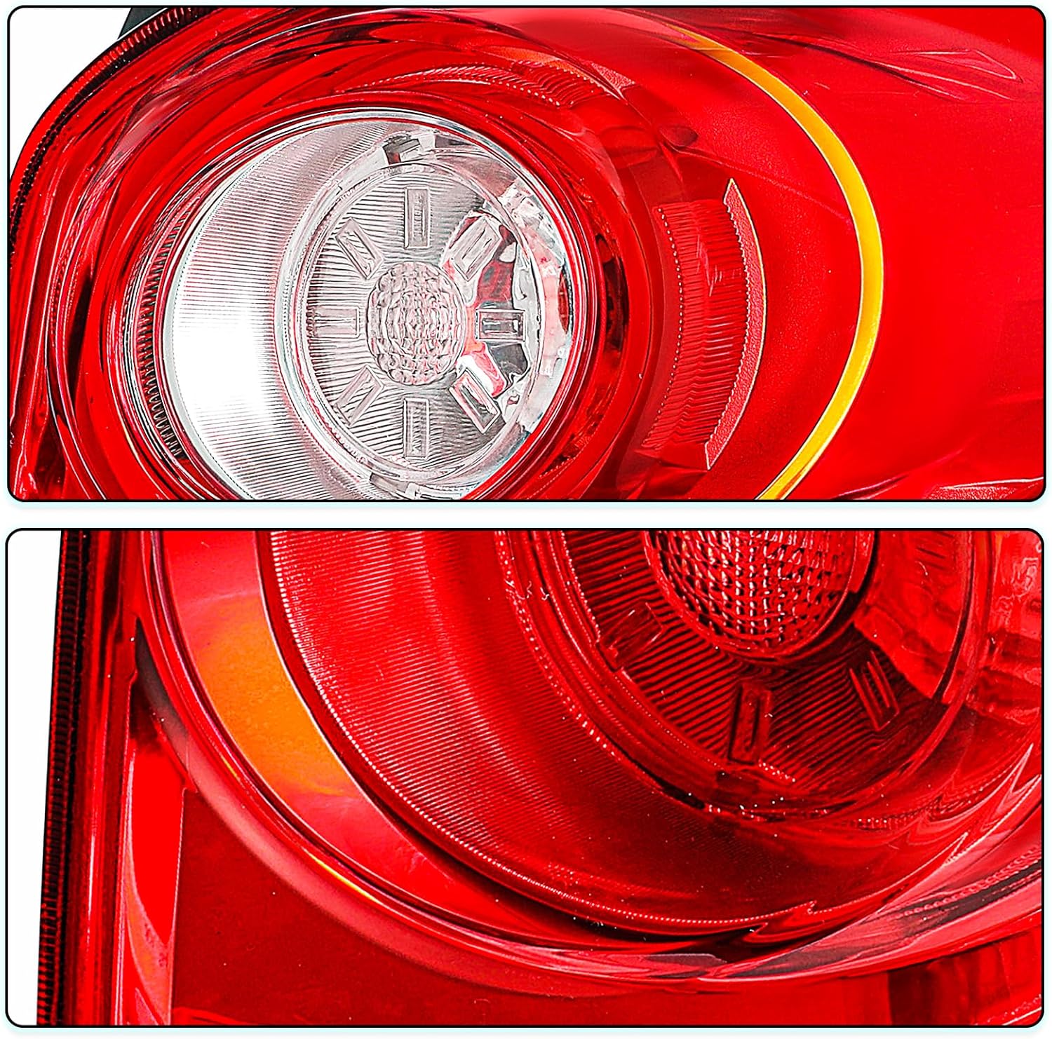 TUSDAR OEM Tail Light Assembly Replacement Fits 2010 2011 2012 2013 2014 2015 Chevy Equinox Rear Outer Tail Lamp (Right Passenger Side)